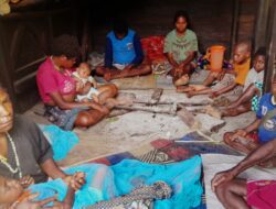 15 sterbende Kinder unter fünf Jahre in Mapia Dogiyai wurden verdächtigt, die Masern zu haben
