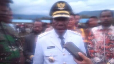 Vorübergehender Nduga-Regent hoffte, dass es keine militärische Operation mehr in seinem Gebiet gab