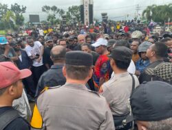Tausende von indigenen Südpapua-Völkern gingen auf die Straße, um politische Rechte in  allgemeinen Wahlen 2024 einzufordern